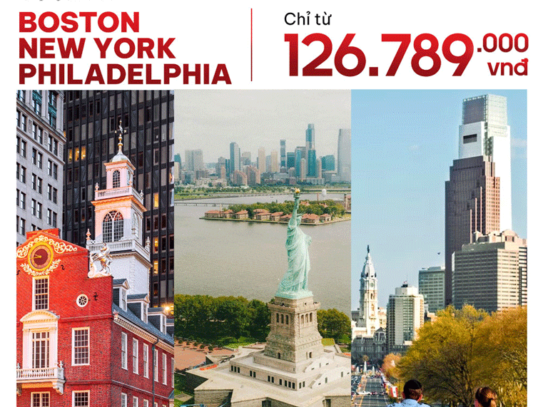 TOUR MỸ | KẾT HỢP XEM TỨ KẾT WC 2026 | 9N6Đ